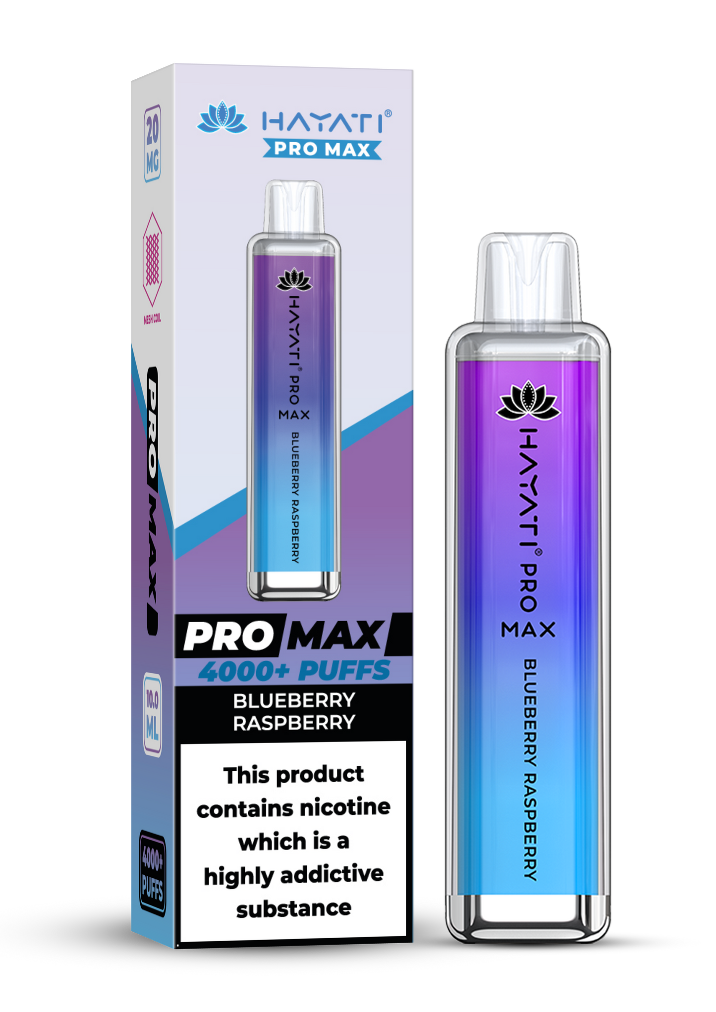 Hayati Pro Max 4K Puffs Disposable - Box of 10