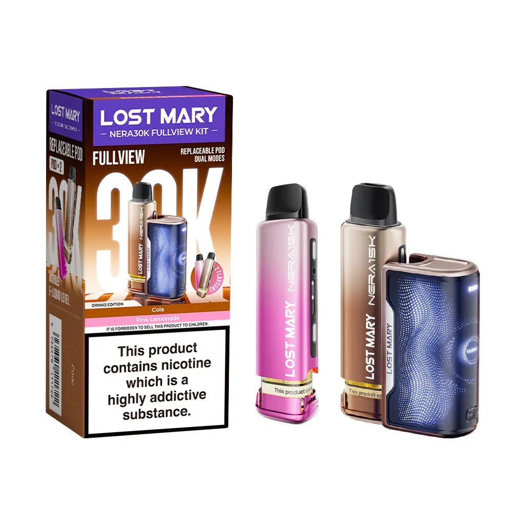 Lost Mary Nera Fullview Pod Kit 30K (Pack of 5)