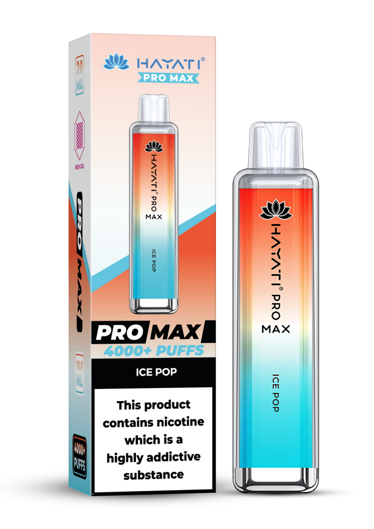 Hayati Pro Max 4K Puffs Disposable - Box of 10