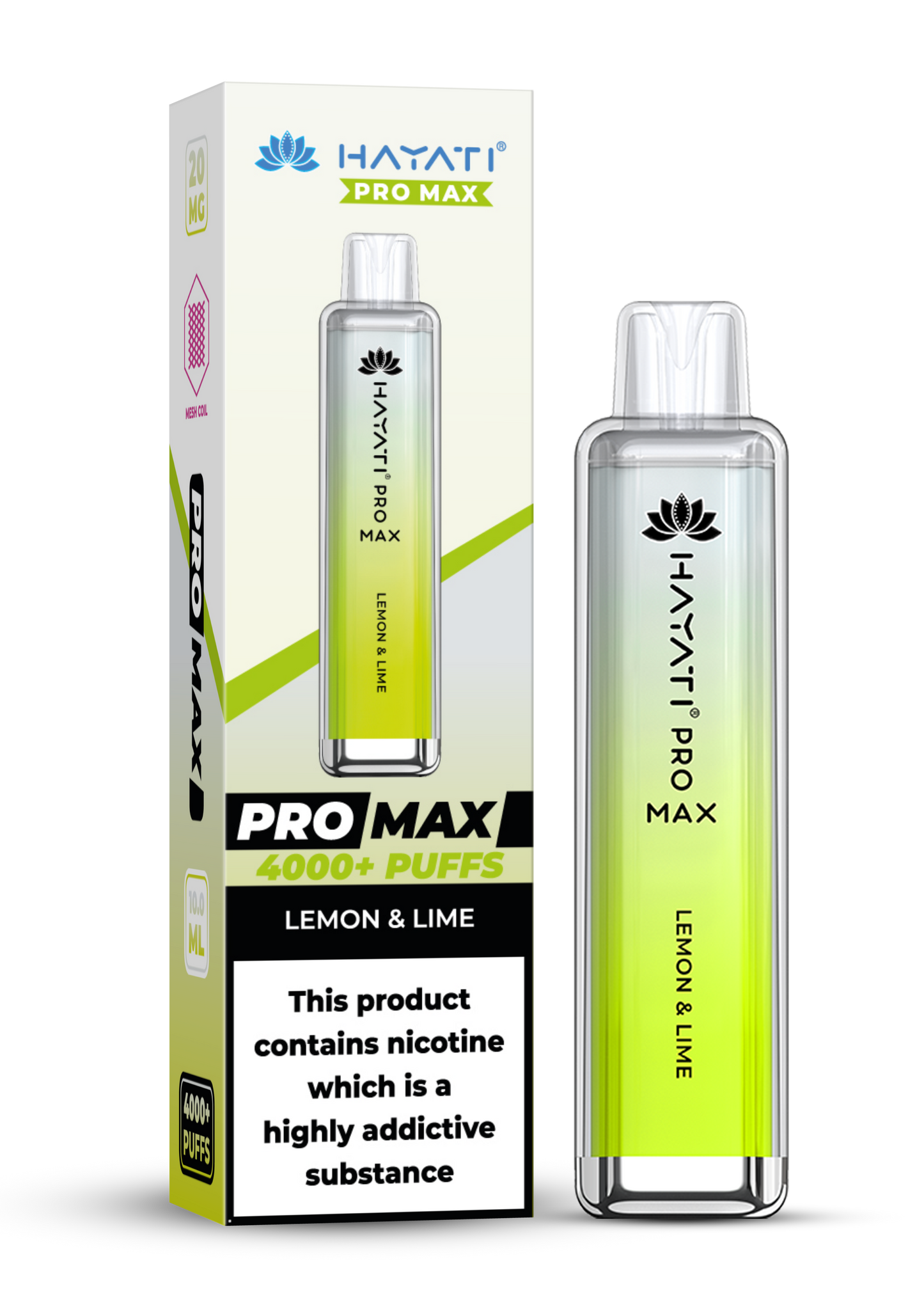 Hayati Pro Max 4K Puffs Disposable - Box of 10