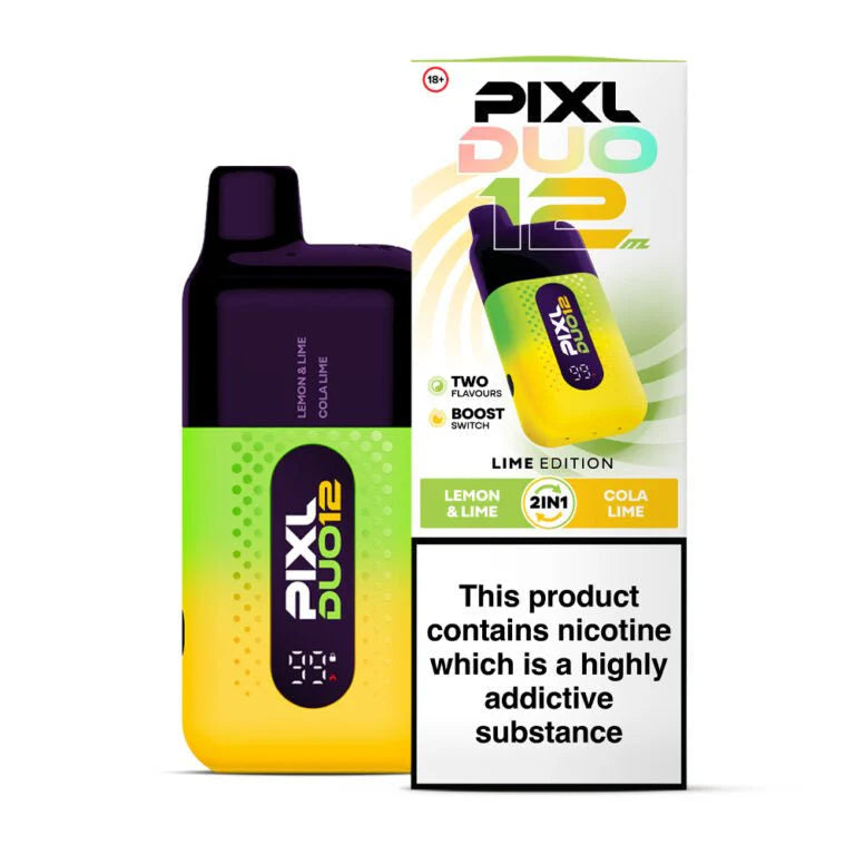 PIXL Duo 12000 Disposable Vape Box of 5