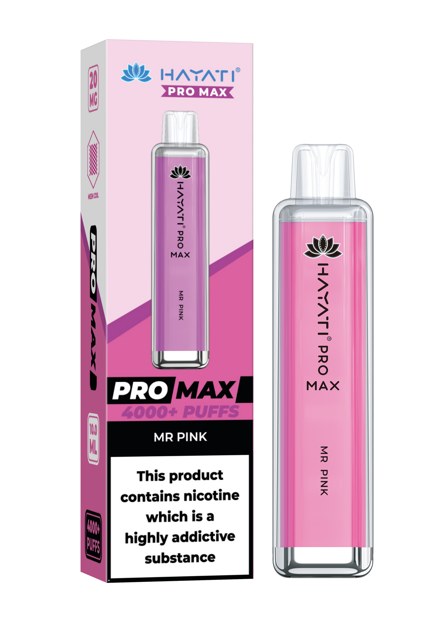 Hayati Pro Max 4K Puffs Disposable - Box of 10