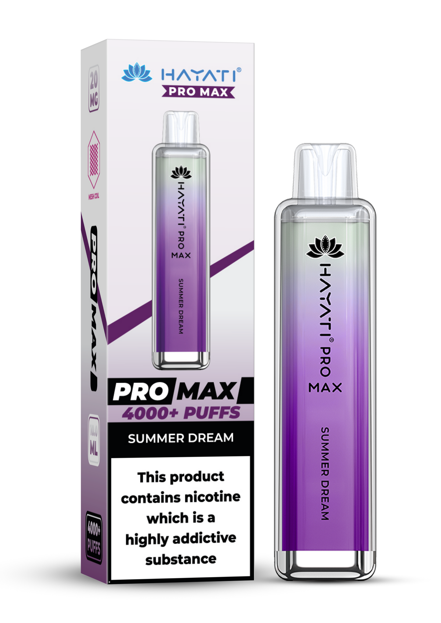 Hayati Pro Max 4K Puffs Disposable - Box of 10