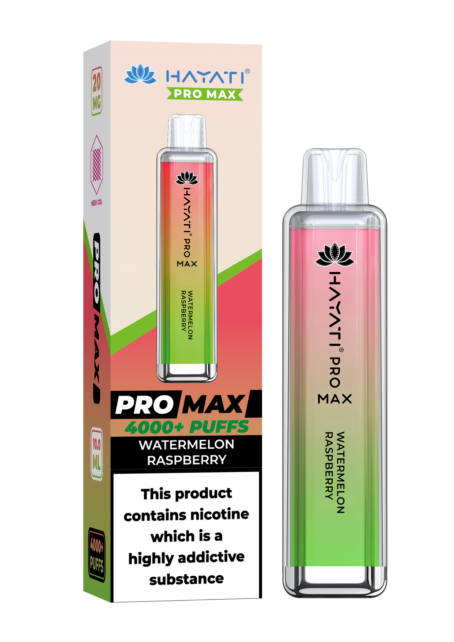 Hayati Pro Max 4K Puffs Disposable - Box of 10